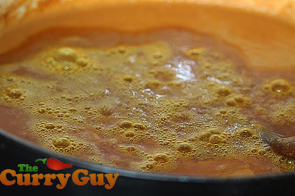 Making BIR curry sauce