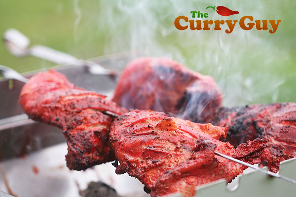 Tandoori chicken legs by The Curry Guy