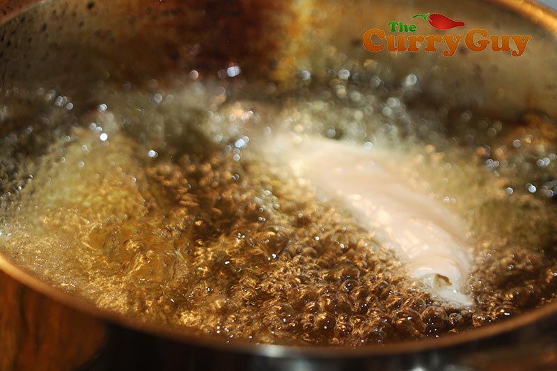 Making toor dhal samosas