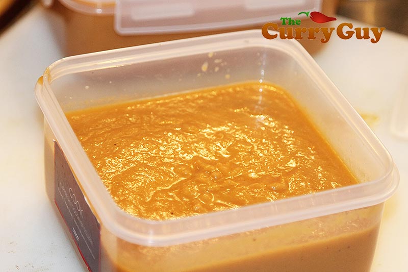 Low fat base curry sauce