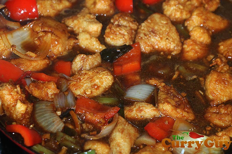 Chinese sweet and sour chicken