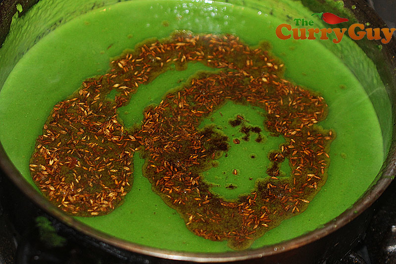 Spinach curry